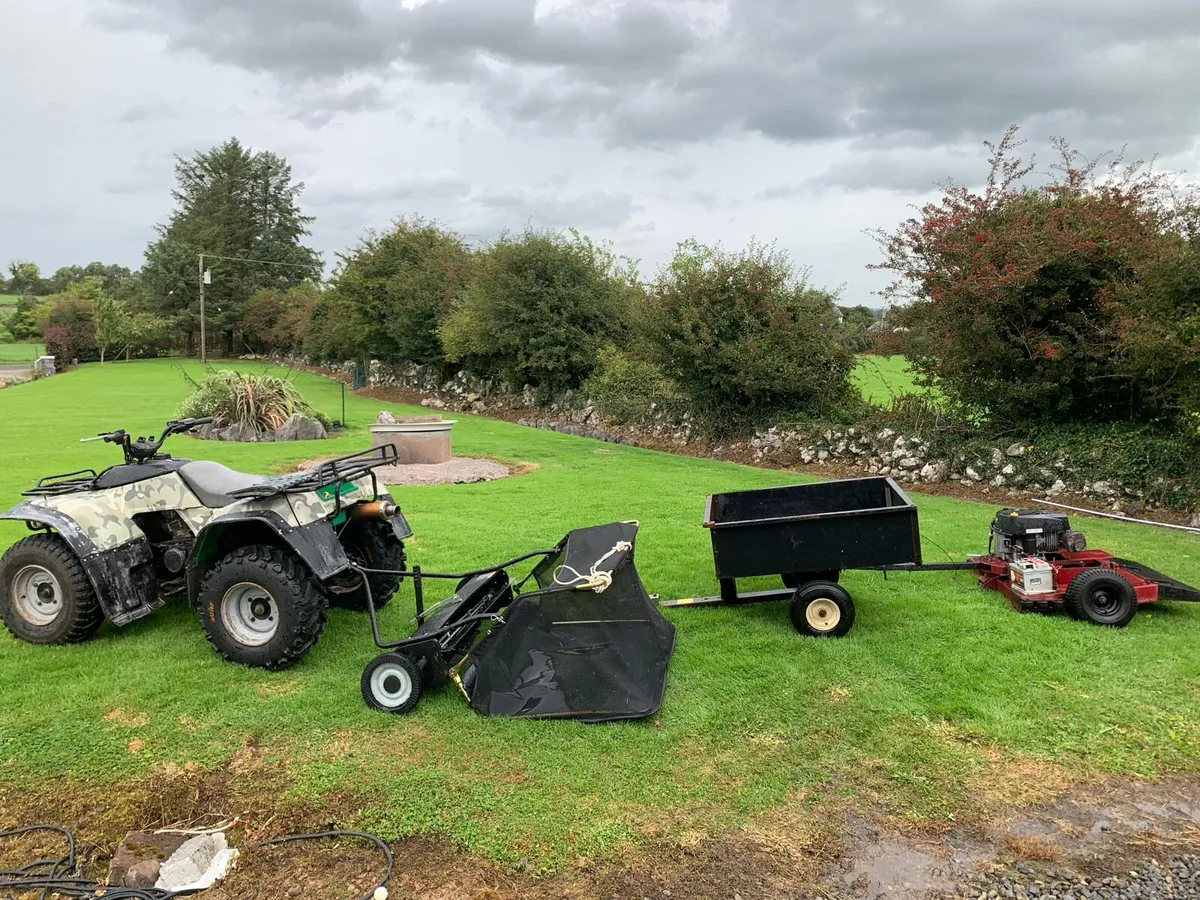 Quad//Grass Collector/Trailer - Image 4