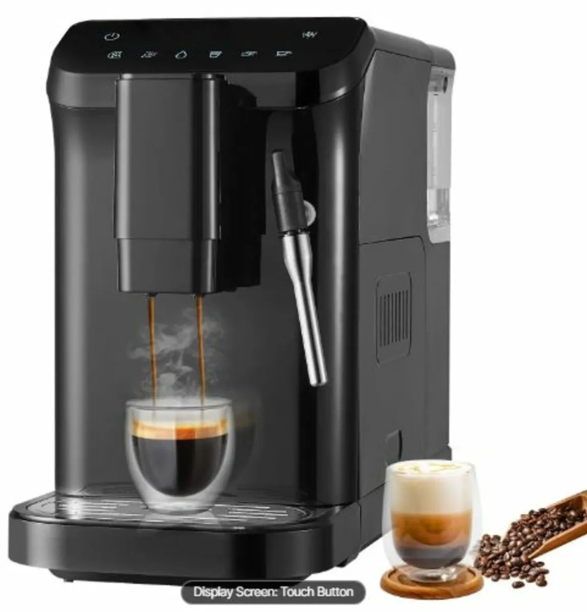 Automatic Espresso Machine 20Bar w/ Frother Steam - Image 1
