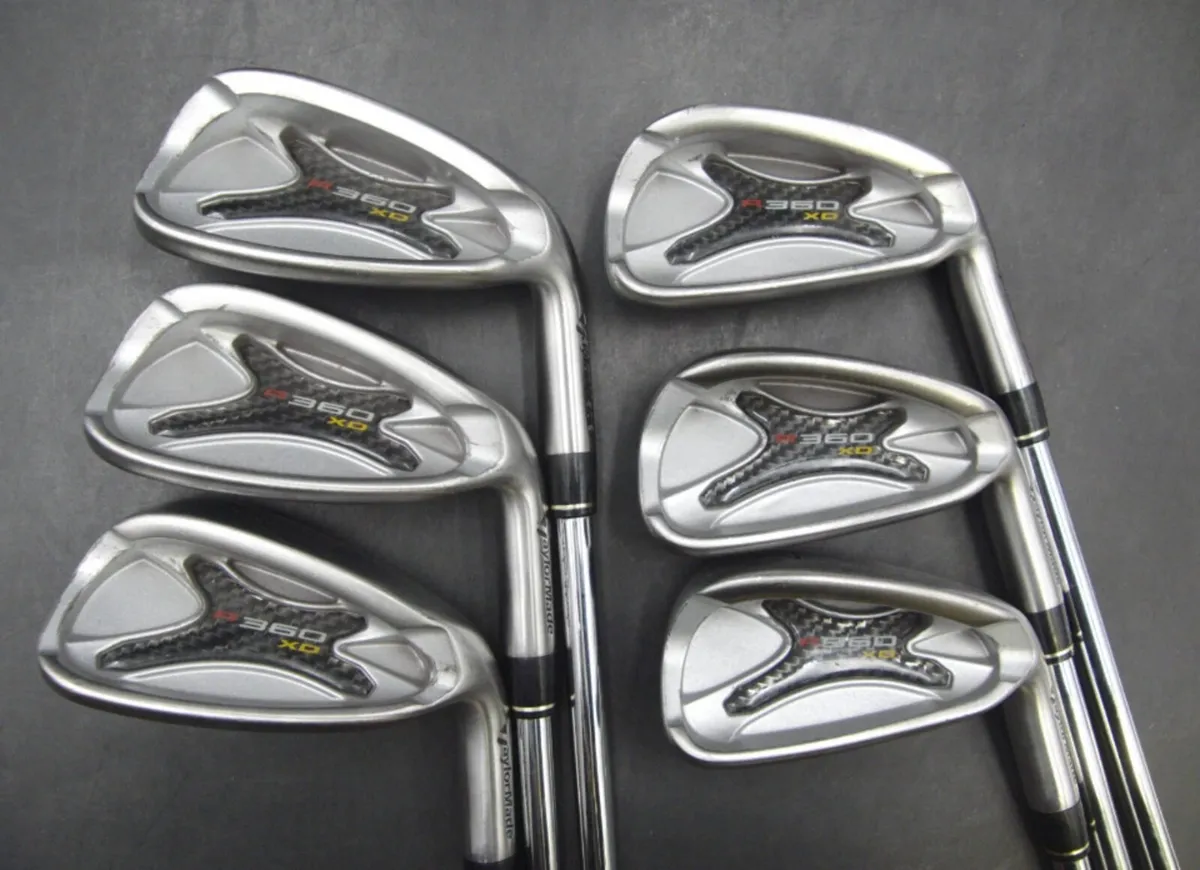 TaylorMade R360 XD Irons 5-PW Steel Great Conditio - Image 1