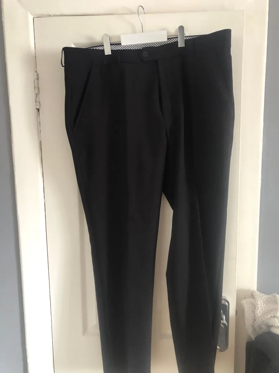 Mens black  trousers W36”xL29” €10 - Image 1