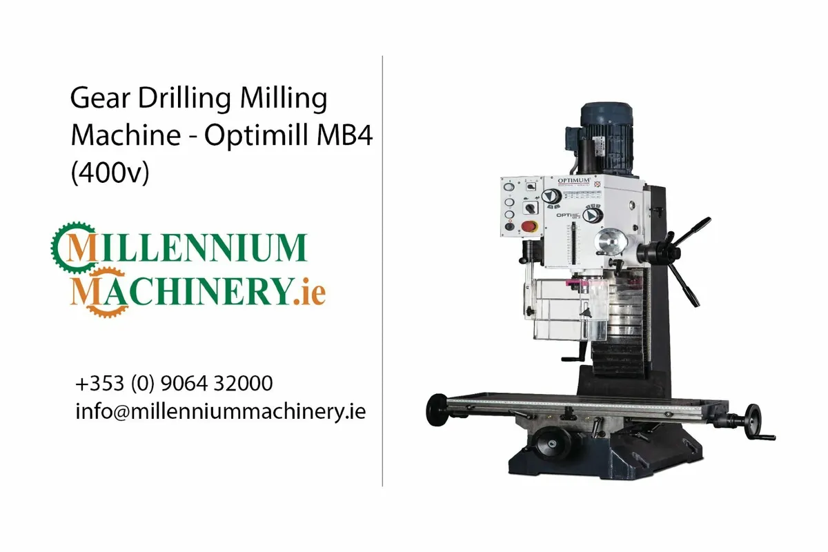 Gear Drilling Milling Machine - Optimill MB4