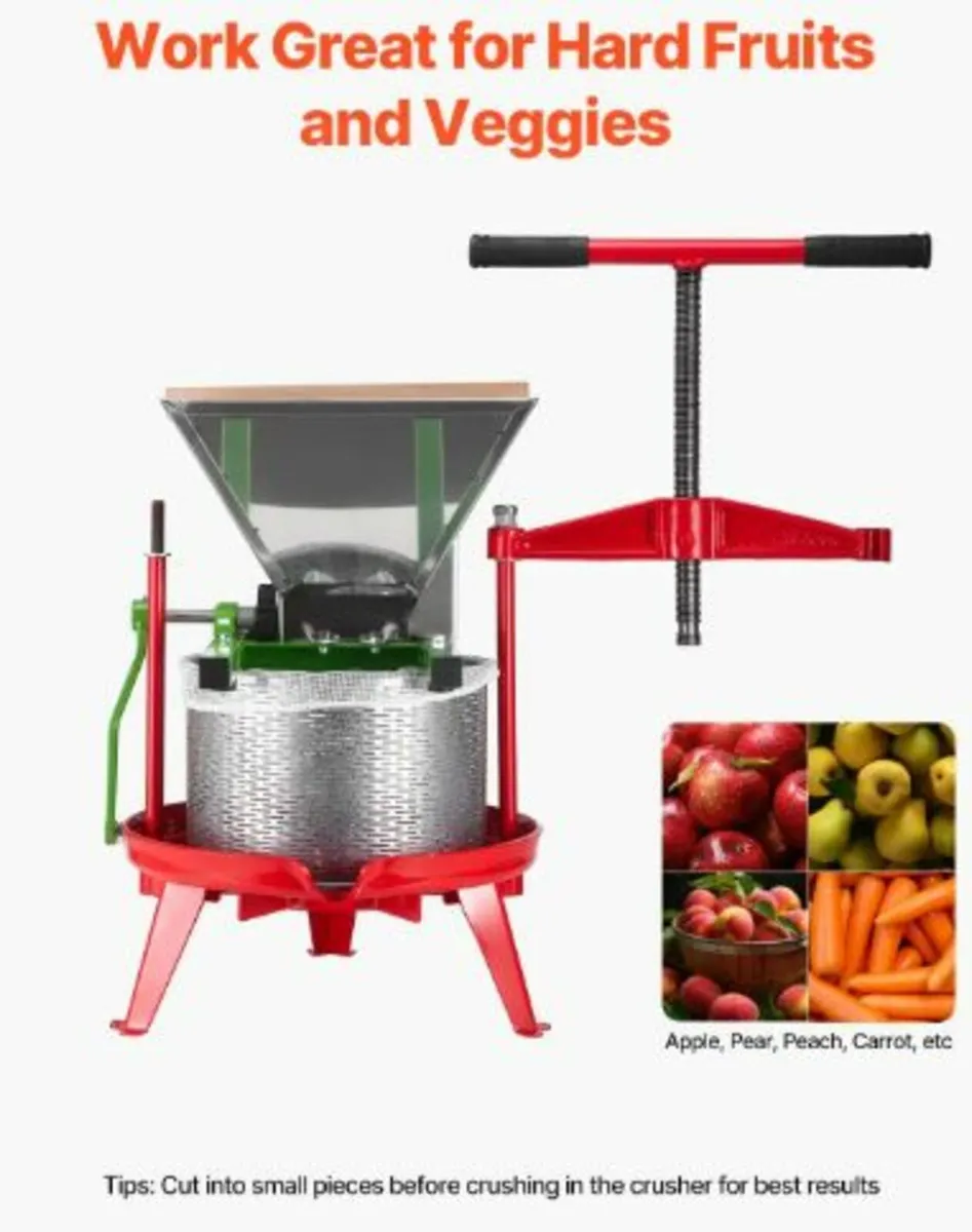 Fruit and Apple Crusher for Wine Cider Making 1.8 - Image 4
