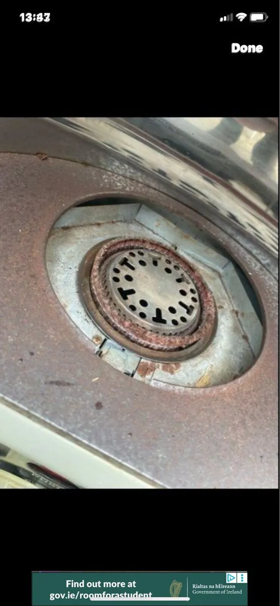 Kerosene heater just serviced with new wick - Image 4