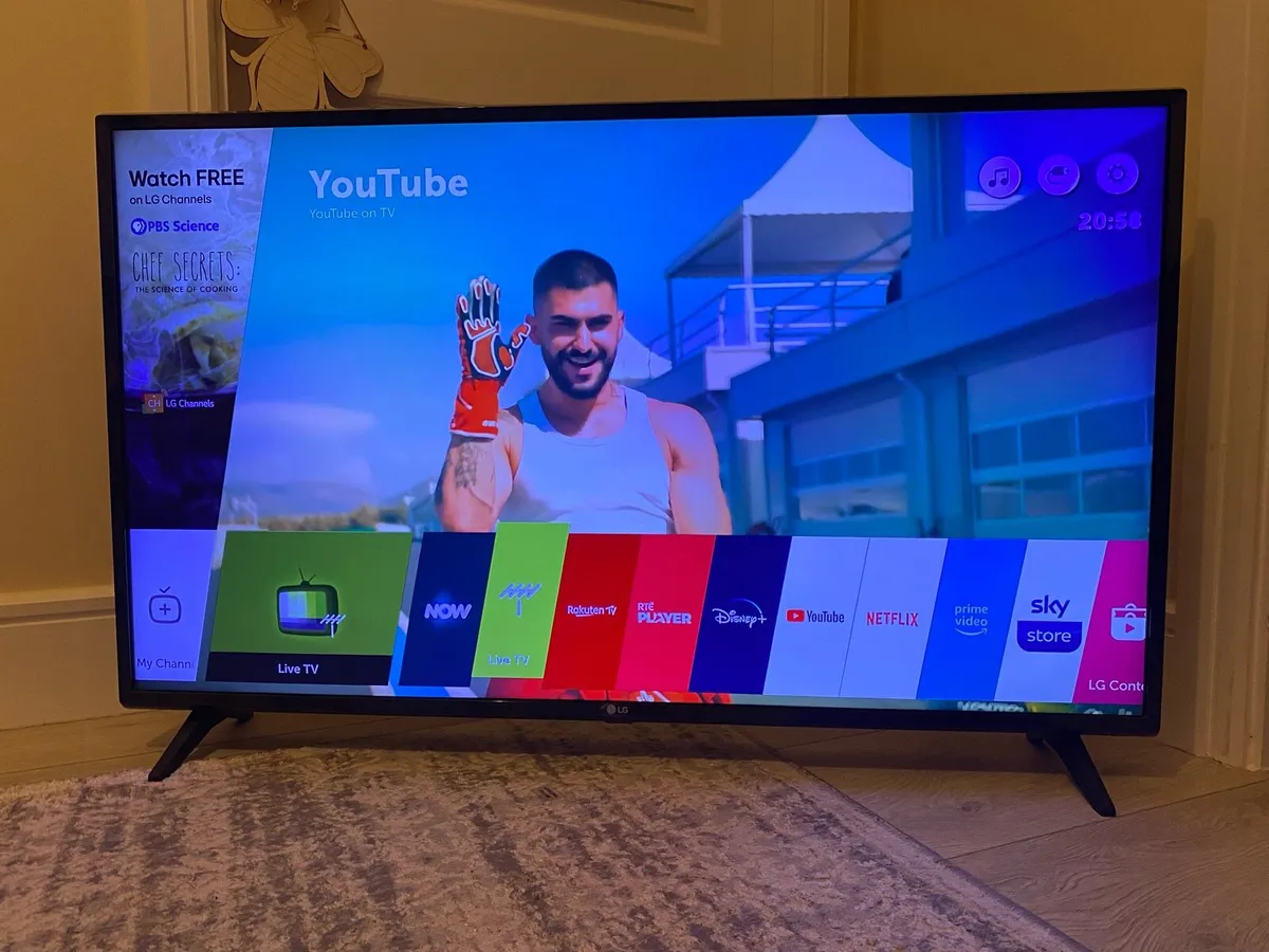 Lg 4K Smart 43 inch Netflix YouTube Disney - Image 2