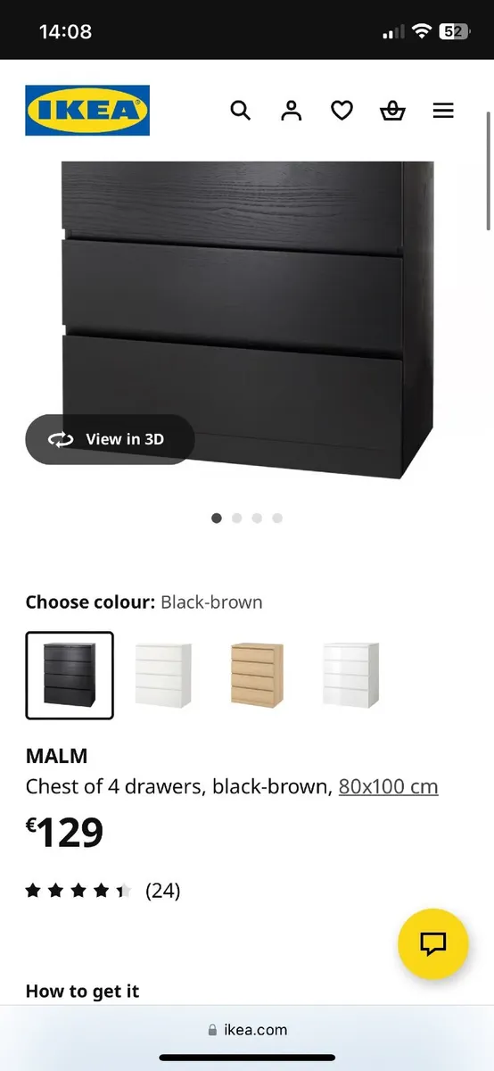 IKEA Malm Chest of drawers - Image 3