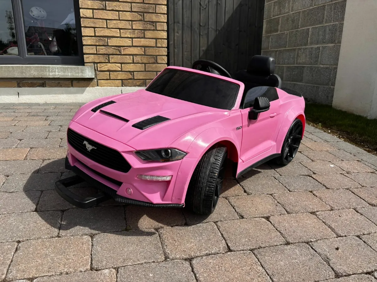 Ford Mustang SX2038 Kids Electric Car – Pink - Image 1