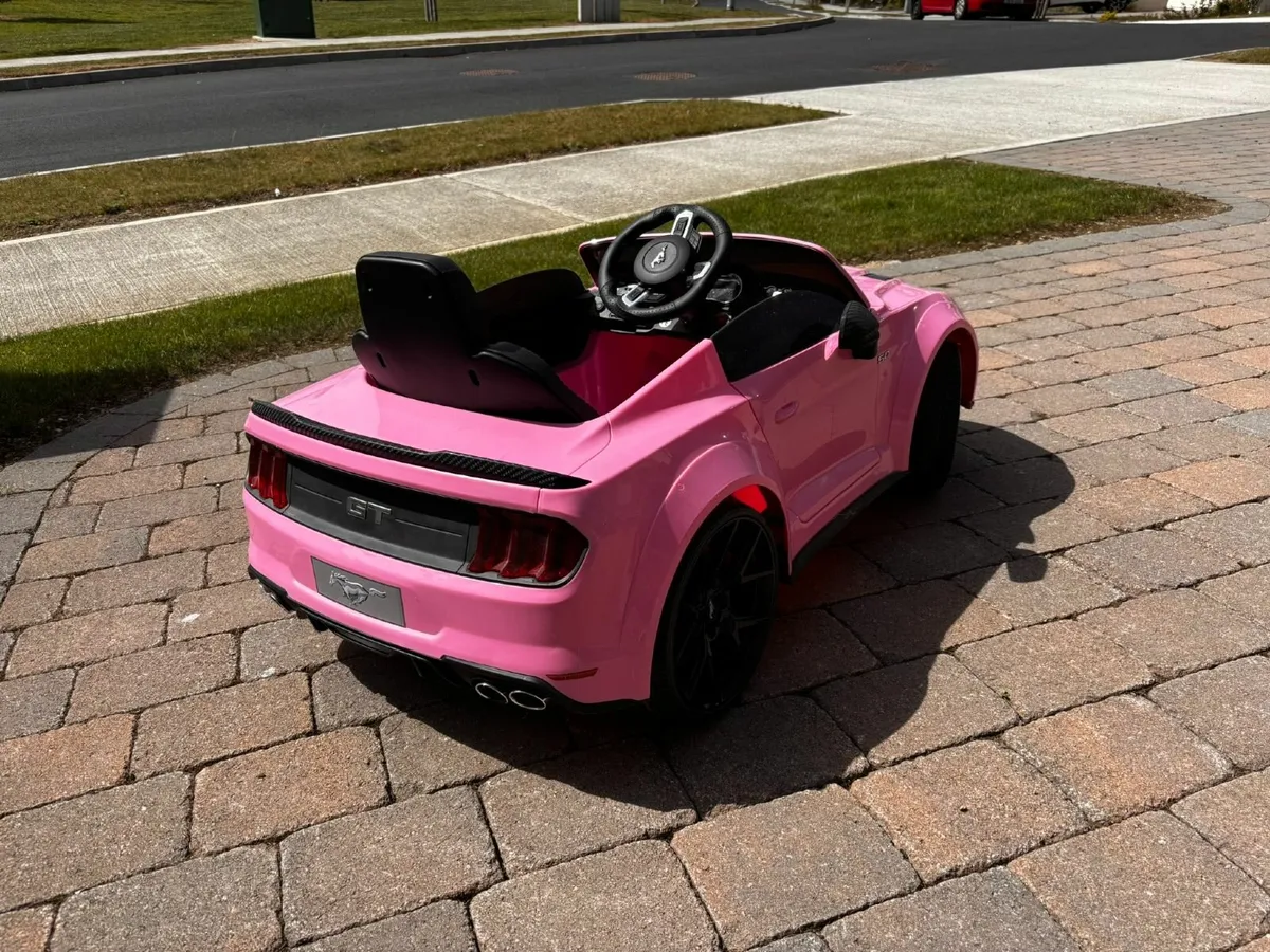 Ford Mustang SX2038 Kids Electric Car – Pink - Image 3
