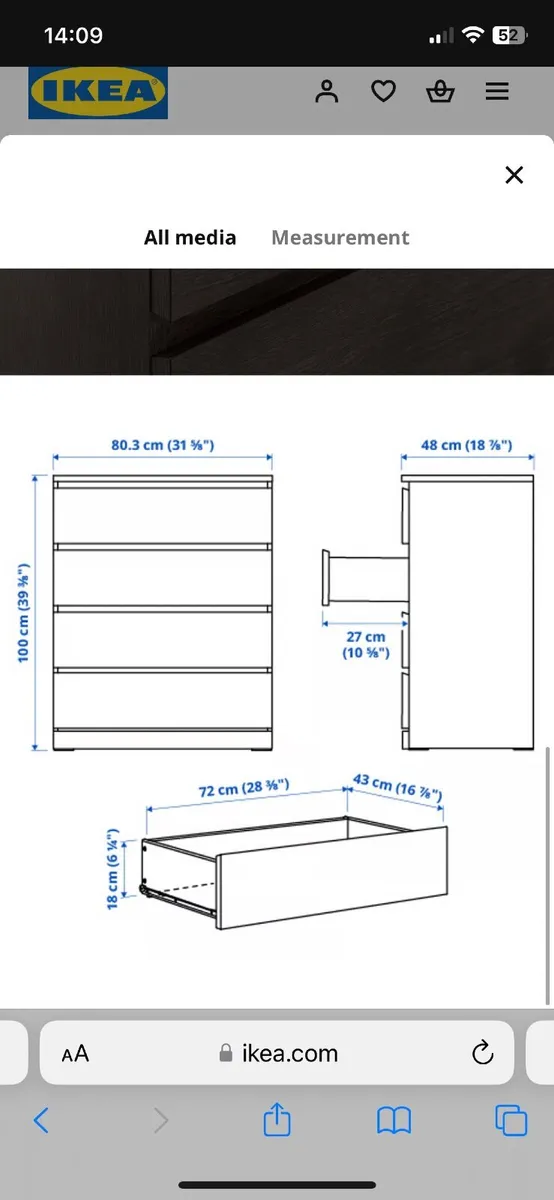 IKEA Malm Chest of drawers - Image 2