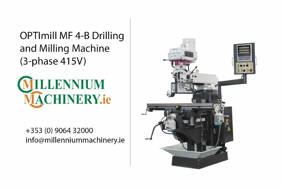 OPTImill MF 4-B Drilling and Milling Machine (3-ph