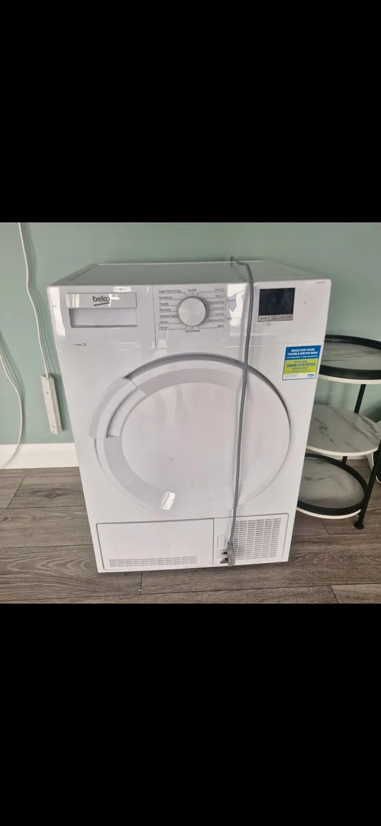 Beko DTKCE80021 8kg Freestanding Condenser Tumble - Image 1