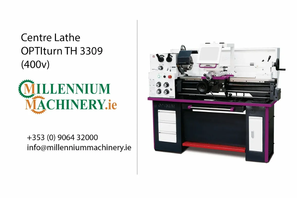 Centre Lathe - OPTIturn TH 3309 (400v)