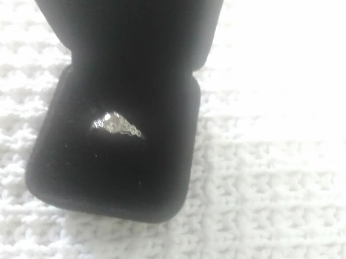 VICTORIAN 18ct WHITE GOLD PLAT 1CT DIAMOND RING M - Image 3
