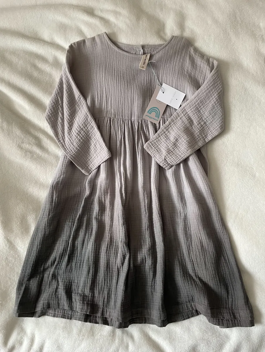 Muslin dress, Kids on the moon, size 10yrs - Image 1
