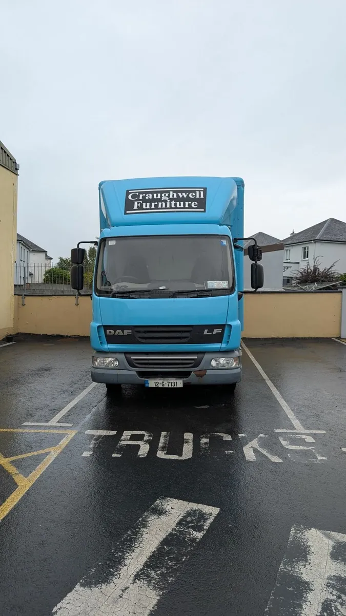 12 DAF LF45.160 7.5T Box Body with Tail lift - Image 1