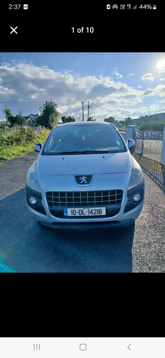 2010 Peugeot 3008 1.6 diesel manual nct until Dece - Image 1