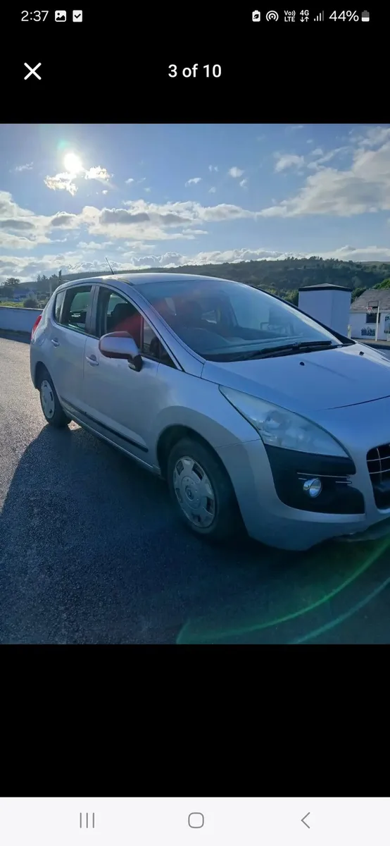 2010 Peugeot 3008 1.6 diesel manual nct until Dece - Image 3