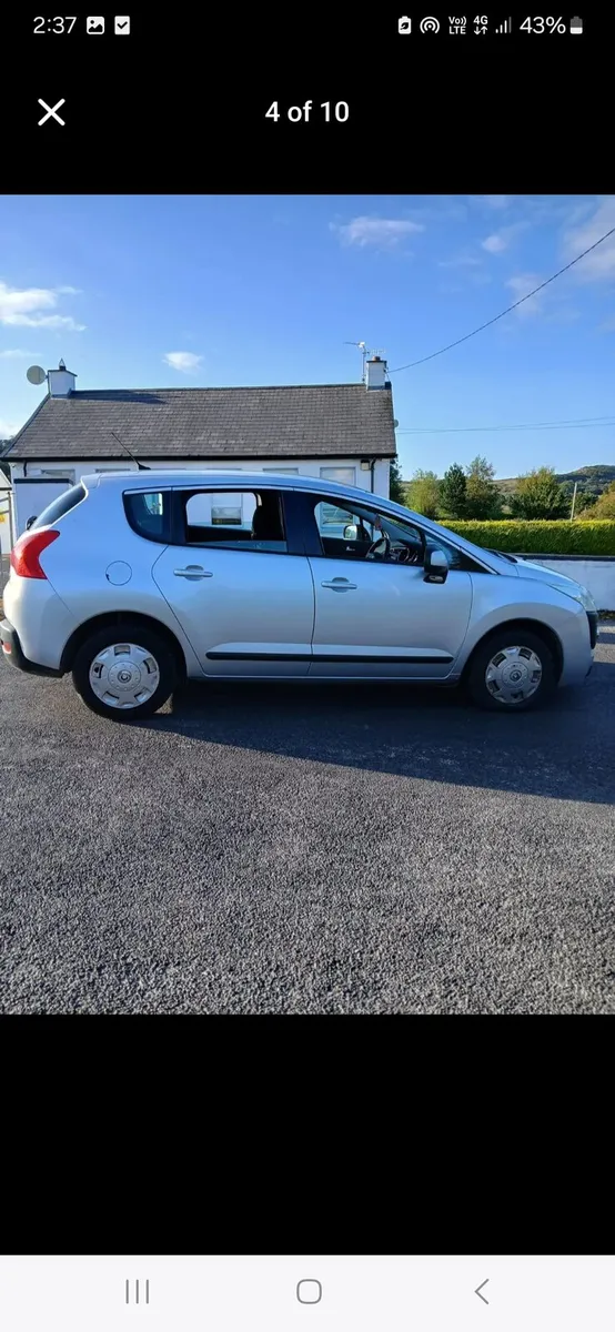 2010 Peugeot 3008 1.6 diesel manual nct until Dece - Image 4