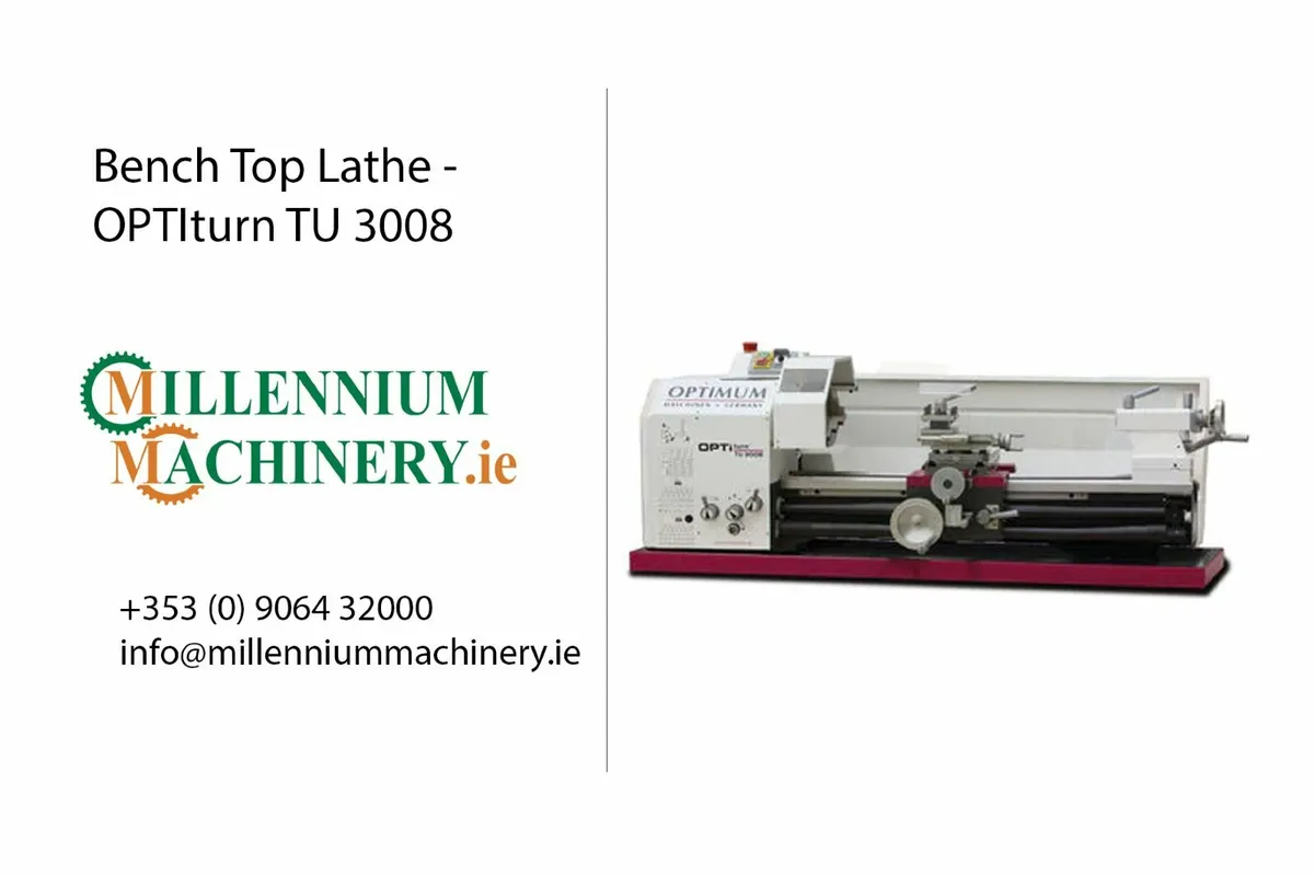 Bench Top Lathe - OPTIturn TU 3008