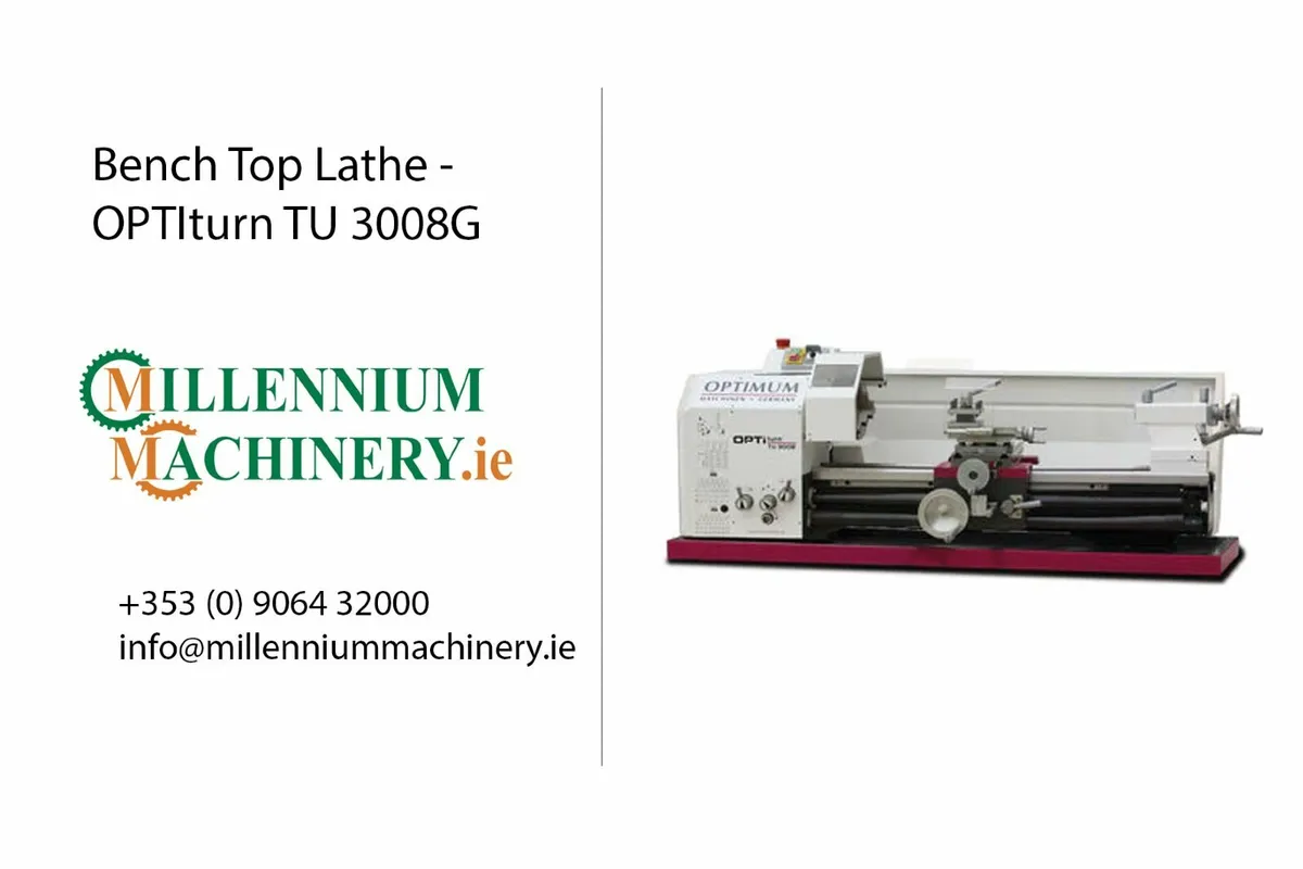 Bench Top Lathe - OPTIturn TU 3008G