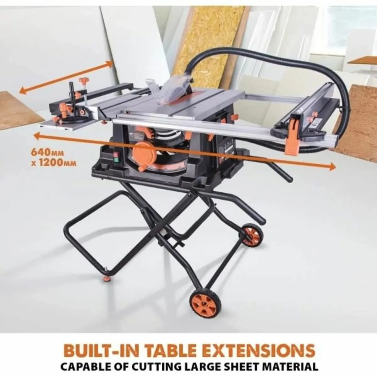 Evolution RAGE 5-S Multi-Purpose Table Saw 255mm - Image 2