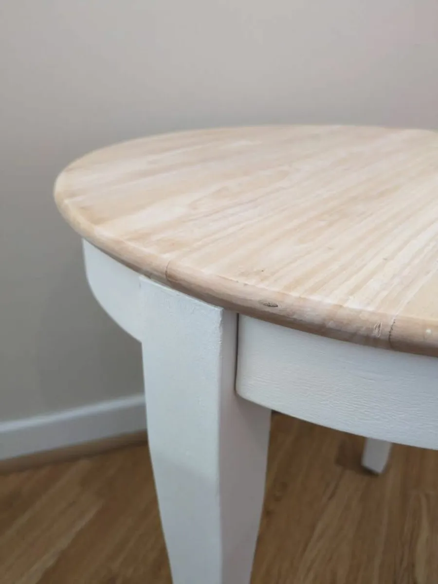 Solid Wood Side Table - Image 3