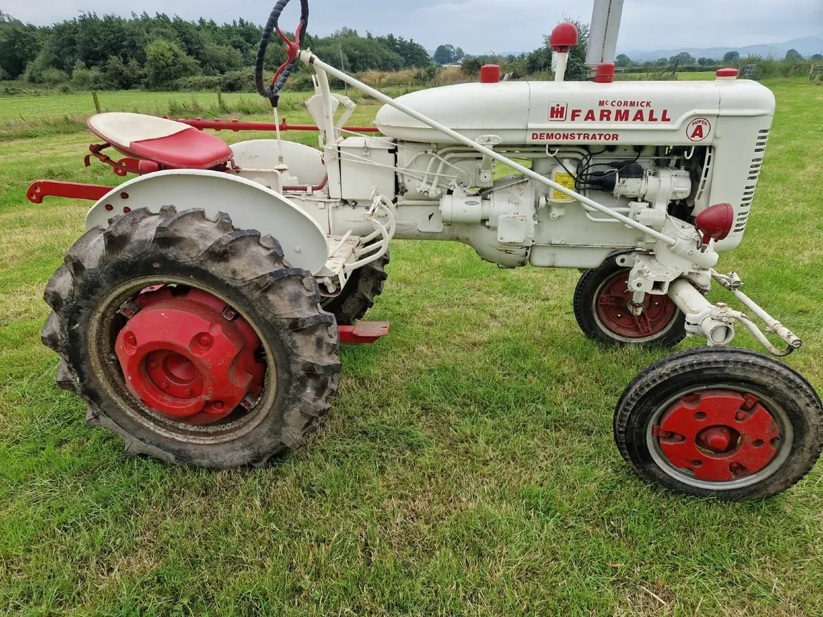Farmall A Demonstrator American Vintage Tractor - Image 2