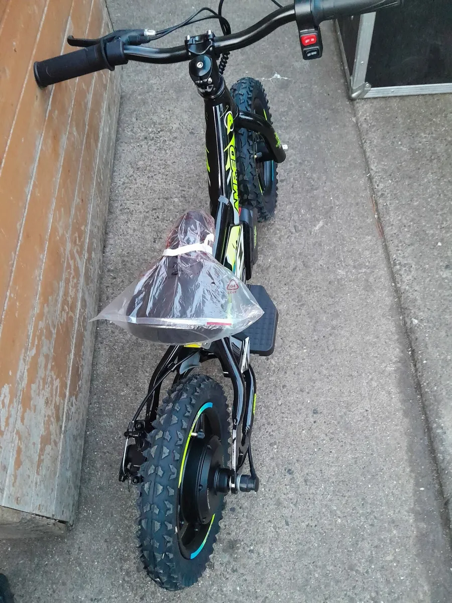 Kids electric balance bike for sale - Image 4