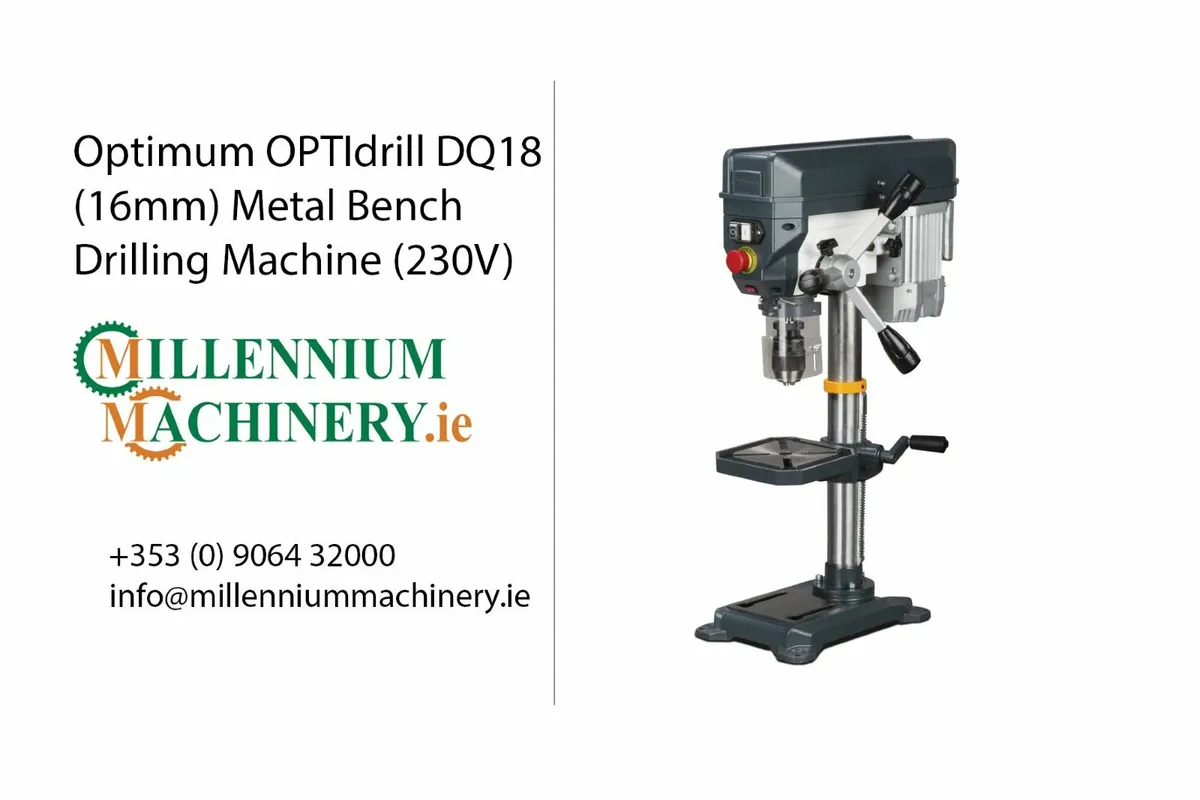 Metal Bench Drilling Machine OPTIdrill DQ18 (16mm)
