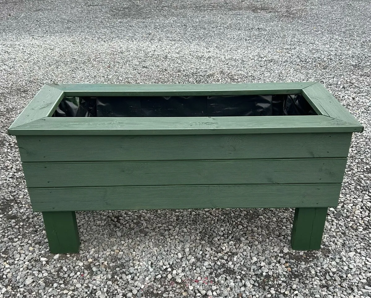 Painted Flower Box - Image 1