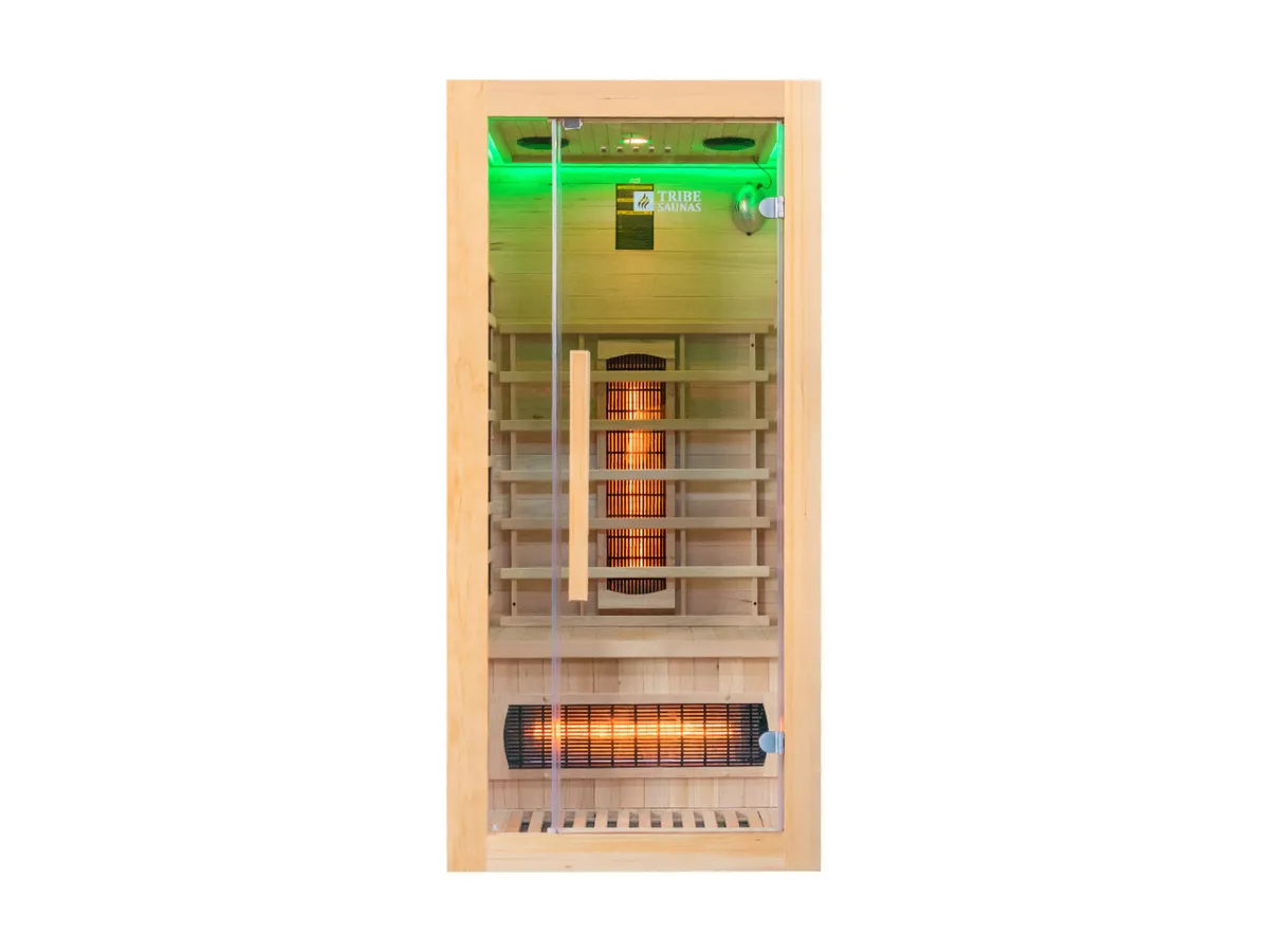1 Person Indoor Infrared Sauna – Athens 1 – Tribe - Image 1
