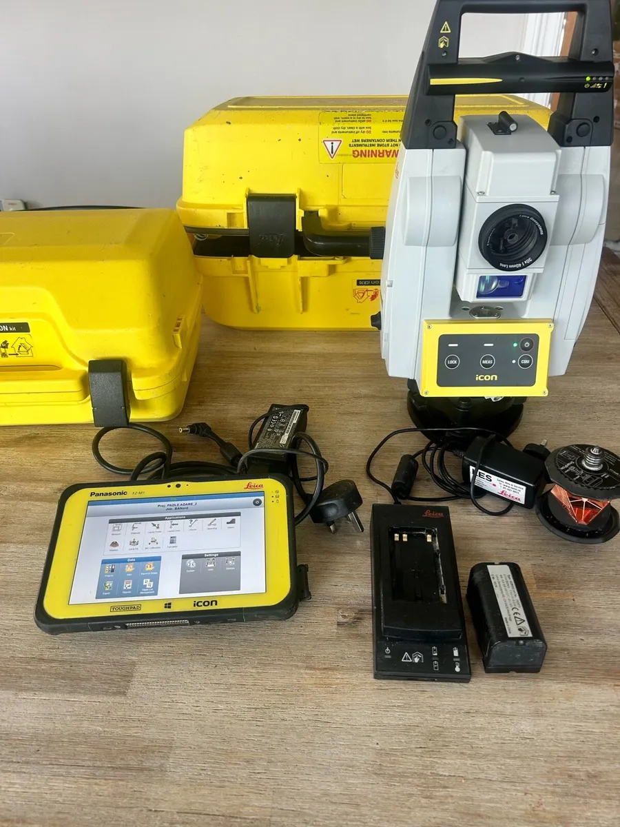 Leica iCON ICR70 Robotic Total Station - Image 1
