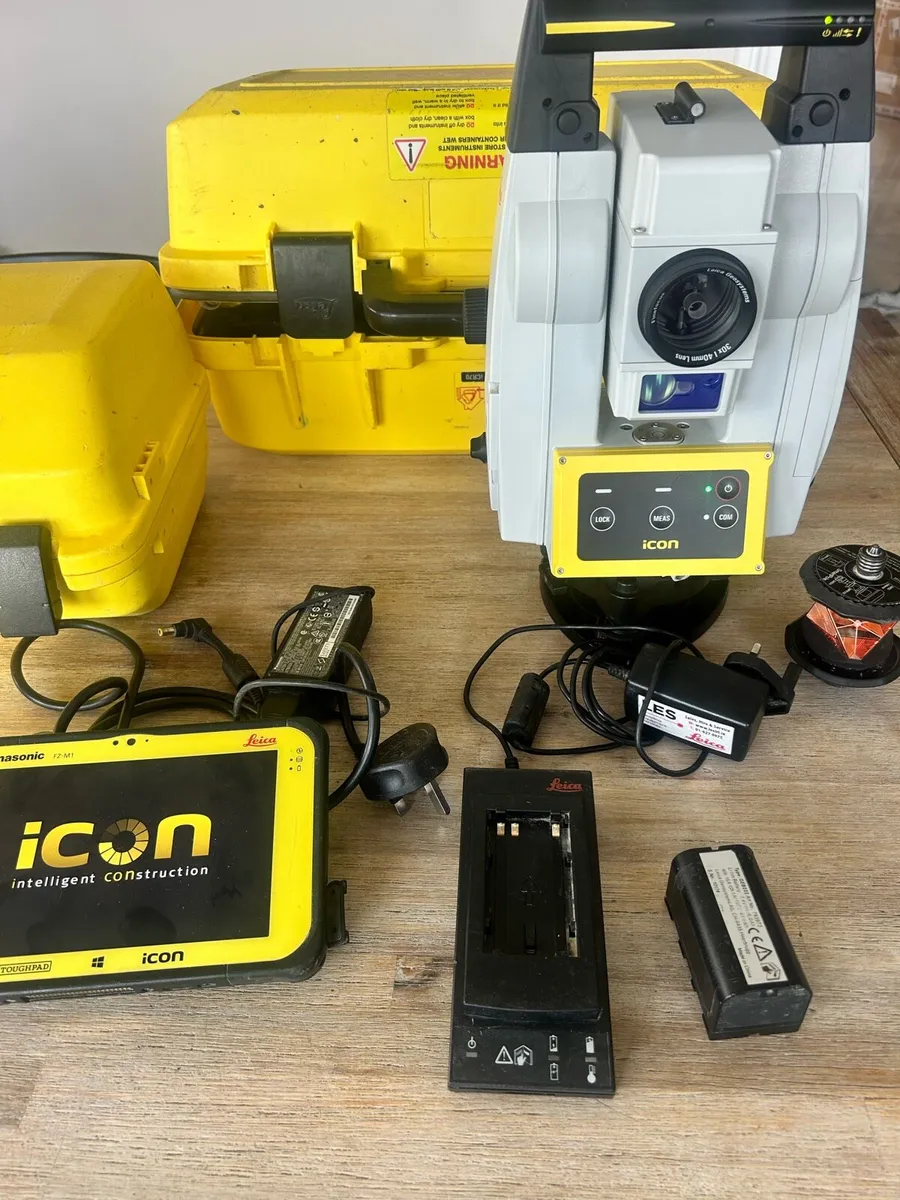 Leica iCON ICR70 Robotic Total Station - Image 3