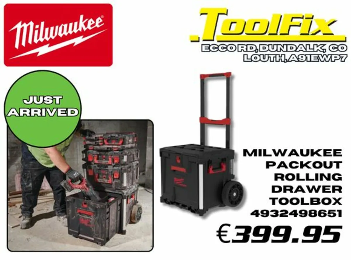Milwaukee PACKOUT Rolling Drawer Toolbox 49324986