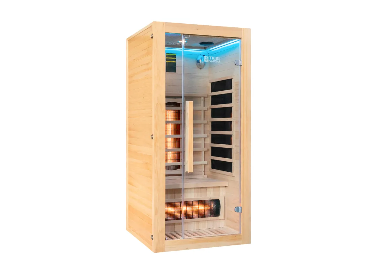 1 Person Indoor Infrared Sauna – Athens 1 – Tribe - Image 2