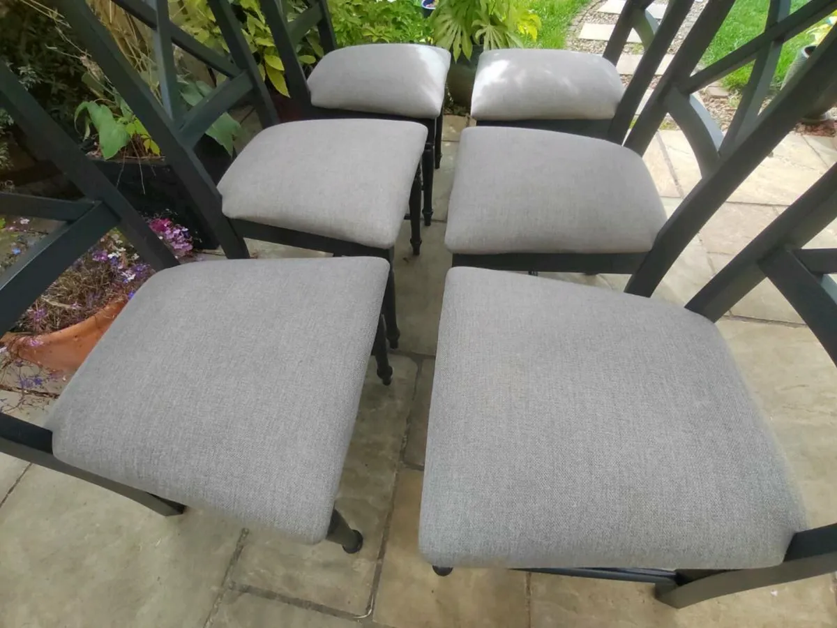 6 kitchen dining chairs - Image 3