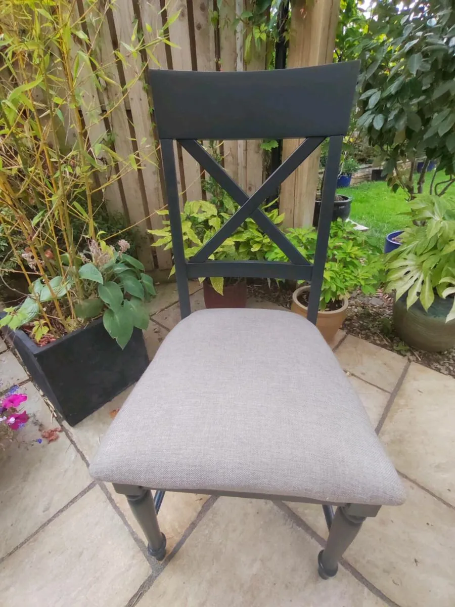 6 kitchen dining chairs - Image 4