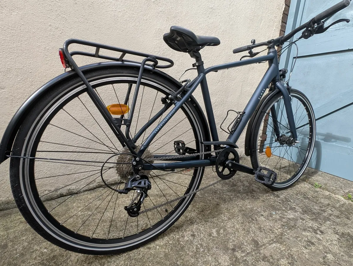 Elops Long Distance 500 Step-Over City Bike Women - Image 3