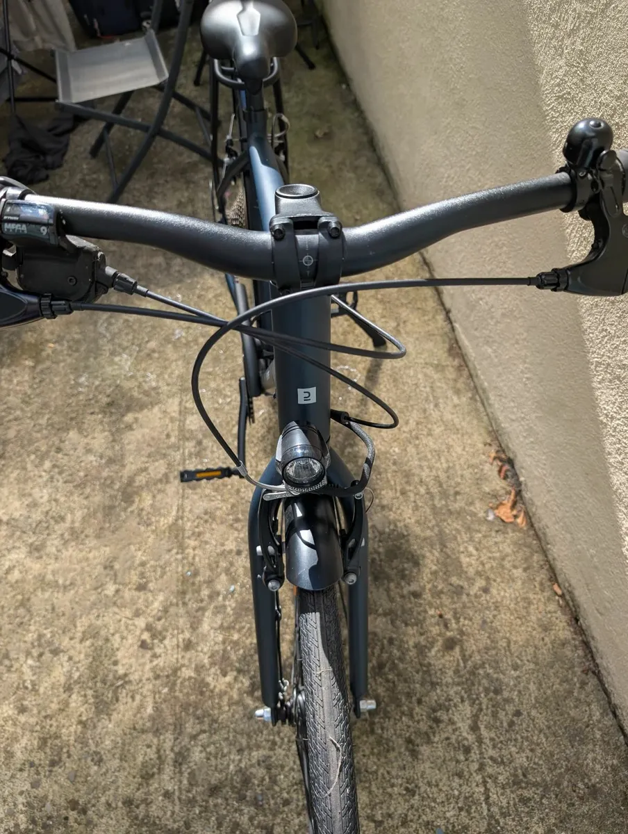 Elops Long Distance 500 Step-Over City Bike Women - Image 4