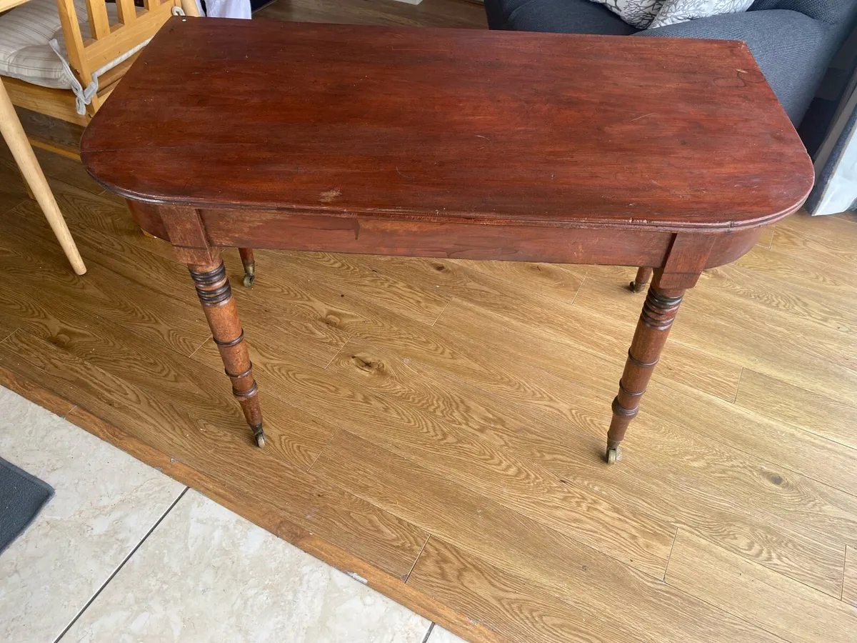 Antique console table - Image 1