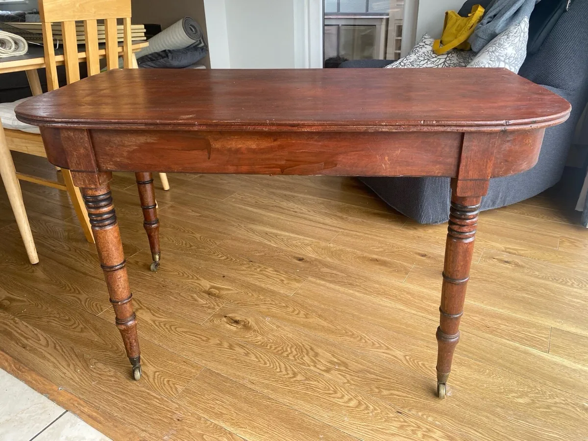 Antique console table - Image 2