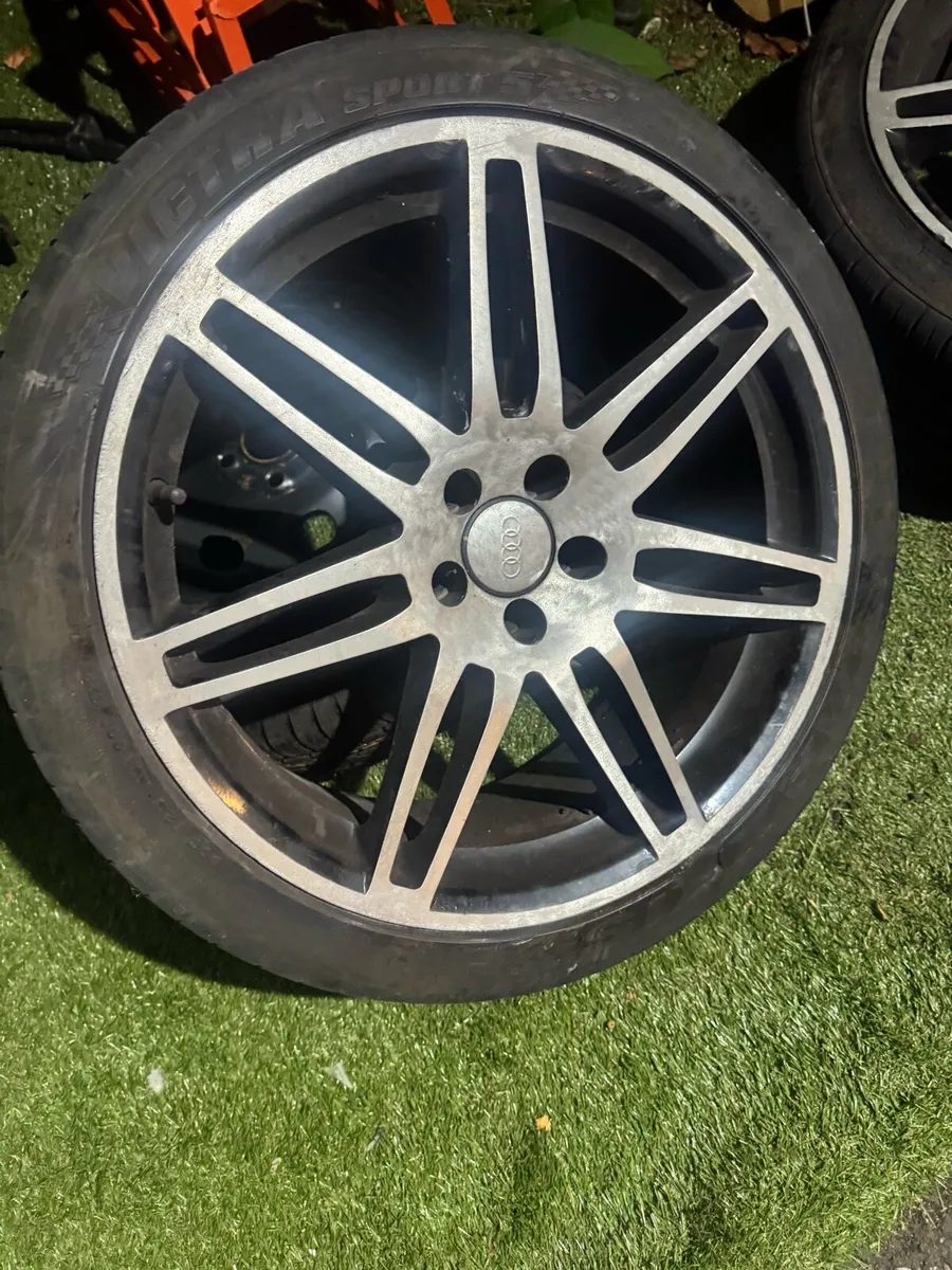 Audi Vw BBs lemans tt rs4 5x100 alloy wheels - Image 2