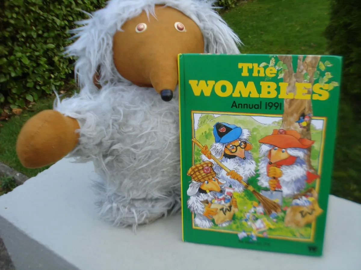 VINTAGE 1970s TV WOMBLE CUDDLY TOY. - Image 1