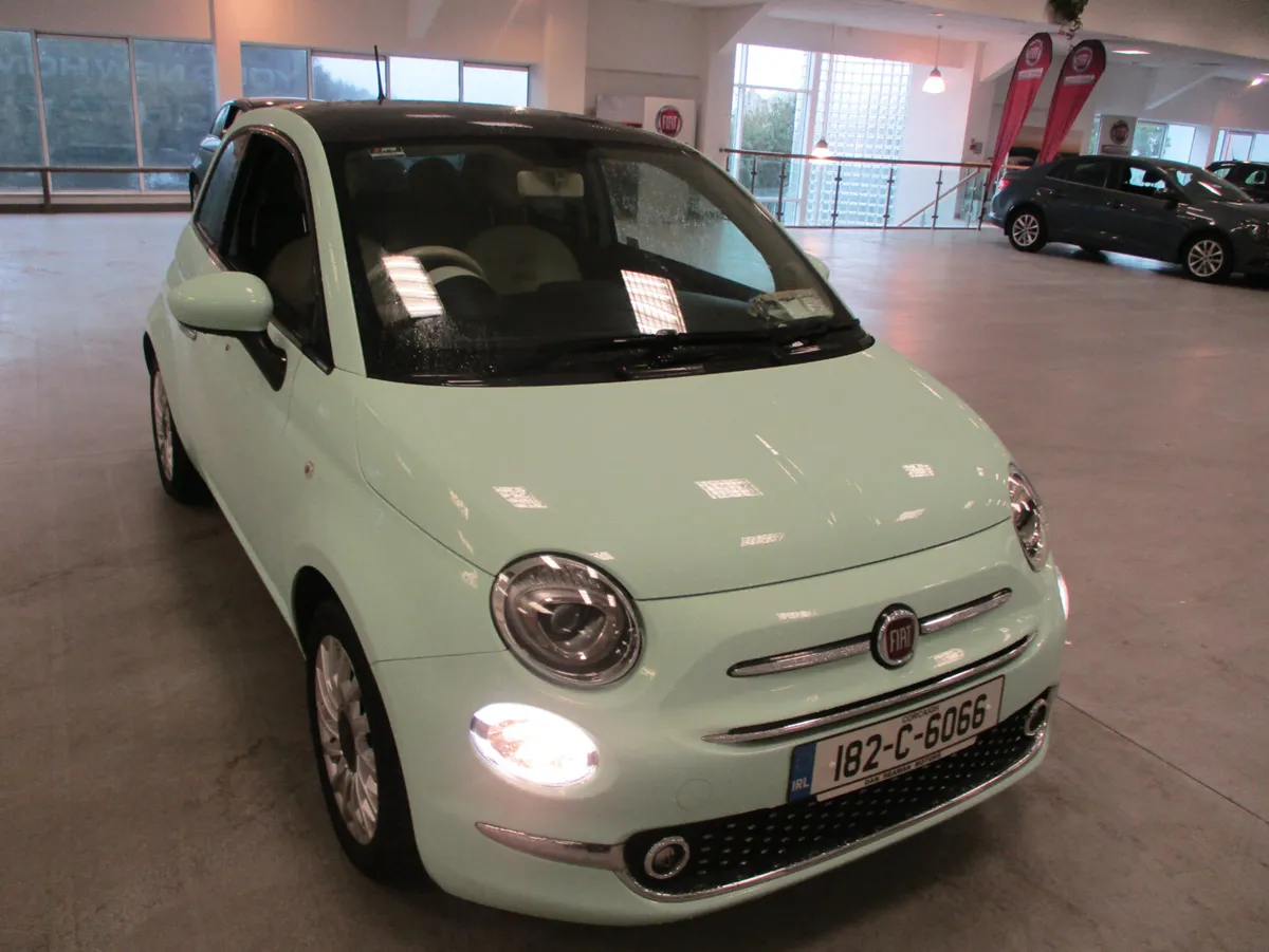 Fiat 500 LOUNGE 1.2 PET SMOOTH MINT 2018 - Image 4