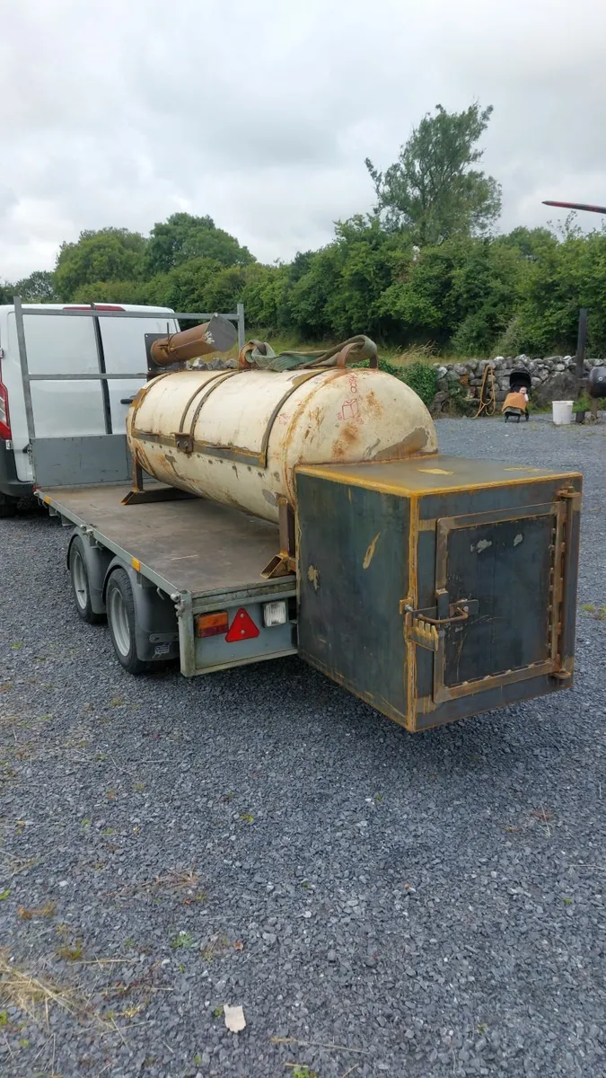 BBQ off set  smoker. - Image 1