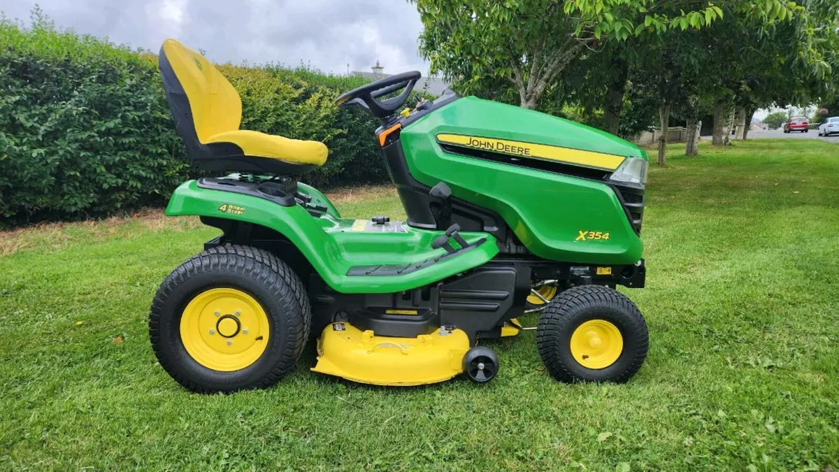 John Deere X354 4 Wheel Steering - Image 2