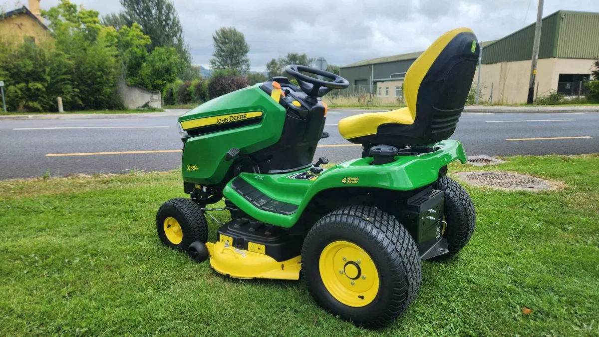 John Deere X354 4 Wheel Steering - Image 4