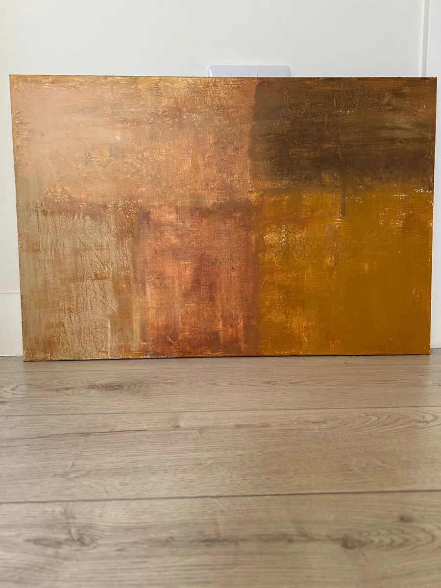 “The warmth of absence “ abstract painting - Image 2