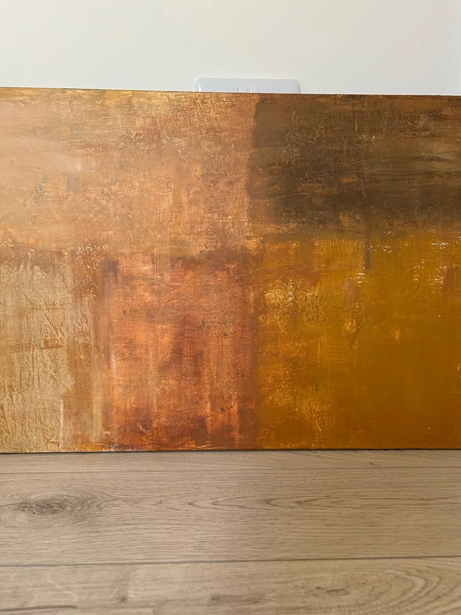 “The warmth of absence “ abstract painting - Image 3
