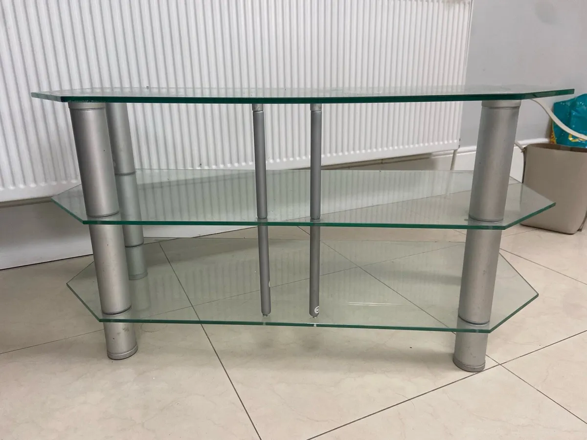 Reinforced glass TV stand - Image 4