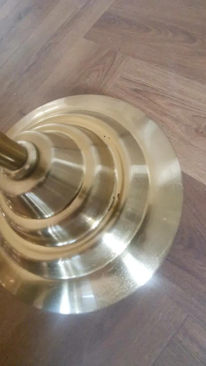 Brass gold lamp - Image 2